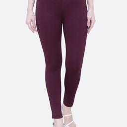 FCK-3 Women Smart Slim Fit High-Rise Wrinkle Free Cotton Trousers-image-8