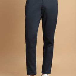 Dennis Lingo Men Slim Fit Smart Wrinkle Free Trousers-image-89