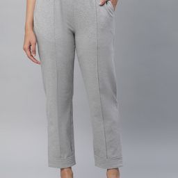 AURELIA Women Solid Trousers-17