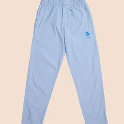 U.S. Polo Assn. Kids Boys Comfort Mid-Rise Cotton Regular Trousers-image-8