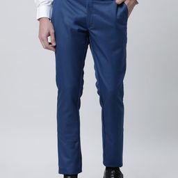 THE SOUL PATROL Mid-Rise Cotton Formal Trouser-image-1