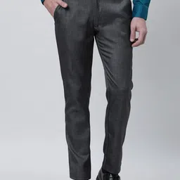 THE SOUL PATROL Men Mid-Rise Formal Trousers-18