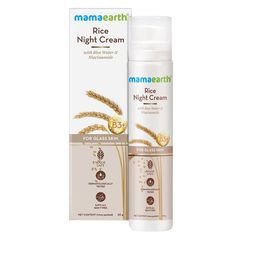 Mamaearth Rice Night Cream with Rice Water & Niacinamide 50 g-47