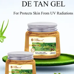 Khadi Organique De Tan Face Massage Gel - 200g-21