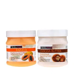 FEELHIGH Set of Papaya & Cocoa Butter Moisturizing Cream- 500 ml Each-2
