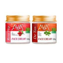 AYA Set of De-Tan & Rosehip Vegan Face Cream - 100 g each-18