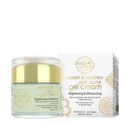 Body Cupid Neem & Tea Tree Anti-Acne Gel Cream with Hyaluronic Acid 50 ml-58