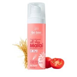 Nat Habit Fresh Whipped All Day Malai Moisturizer with Tomato  Vetiver - 30 g-54