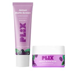 PLIX THE PLANT Set Of FIX Jamun Matte Sunscreen & Moisturiser - 300g-39