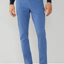 HACKETT LONDON Men Mid Rise Cotton Regular Trouser-image-51