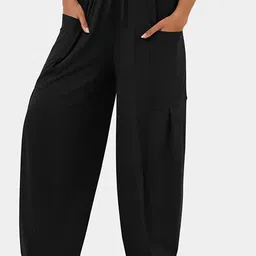 LULU & SKY Women Straight Fit High-Rise Wide Leg Trousers-picture-13