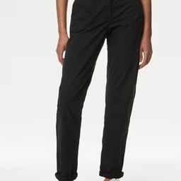 Marks & Spencer Women Slim Fit High-Rise Trousers-picture-17