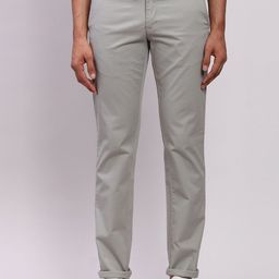 Parx Men Low-Rise Tapered Fit Trousers-image-60
