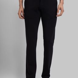 Parx Tapered Fit Low-Rise Cotton Regular Trousers-image-12