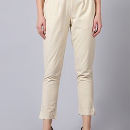 Idalia Women High-Rise Cotton Trousers-picture-19