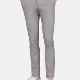 Arrow Sport Men Slim Fit Low-Rise Trousers-picture-17