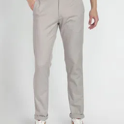 Arrow Sport Mens Cotton Slim Fit Low-Rise Flat-Front Regular Trousers-picture-21