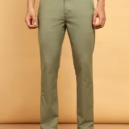Wrangler Men Flat-Front Mid-Rise Chinos Trousers-image-38