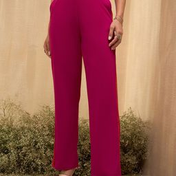 RARE Women Relaxed High-Rise Parallel Trouser-image-20