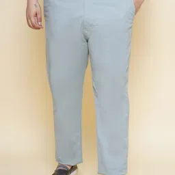 John Pride Men Plus Size Easy Wash Regular Trousers-picture-28