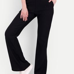 Next One Women High-Rise Stretchable Flared Bootcut Corduroy Trousers-picture-44