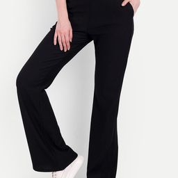 Next One Women High-Rise Stretchable Flared Bootcut Corduroy Trousers-picture-42
