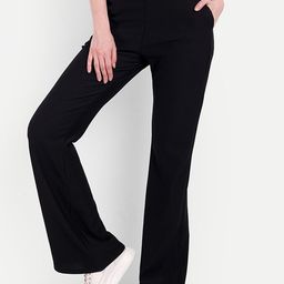 Next One Women High-Rise Stretchable Flared Bootcut Corduroy Trousers-picture-43