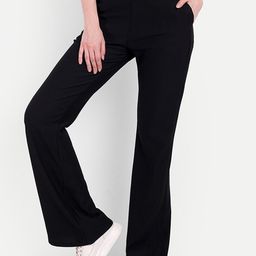 Next One Women High-Rise Stretchable Flared Bootcut Corduroy Trousers-picture-45