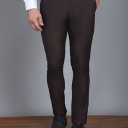 Indian Needle Men Relaxed Tapered Fit Trousers-picture-5
