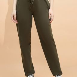 Global Republic Women Smart Mid-Rise Easy Wash Cotton Trouser-image-61