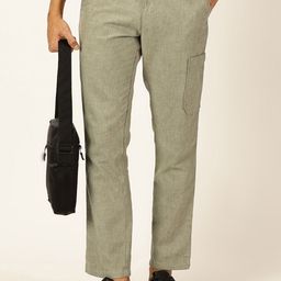 Thomas Scott Men Classic Cotton Linen Casual Trouser-image-43