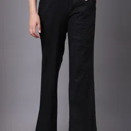 Lakshita Women Smart Skinny Fit Bootcut Trousers-image-46