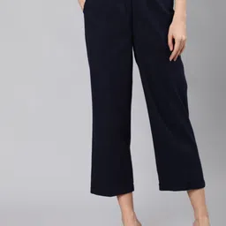Jaipur Kurti Women High-Rise Parallel Trousers-image-94