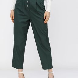 Tokyo Talkies Women High-Rise Pleated Trousers-picture-57