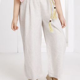 Peppermint Girls Straight Fit Pleated Trousers-image-75