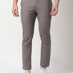 Basics Men Tapered Fit Mid-Rise Regular Trousers-image-88