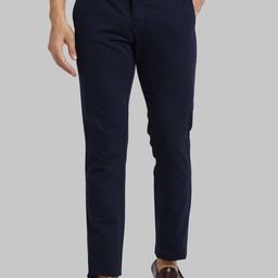 Parx Men Tapered Fit Mid Rise Cotton Trousers-image-53