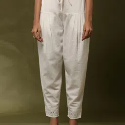 Abhishti Women Regular Salwar Pants With Schiffli Cuff-image-90