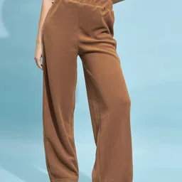 STREET 9 Women Relaxed Loose Fit Trousers-image-84