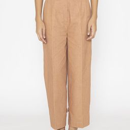 Contemponari Women Relaxed Loose Fit Trousers-image-12