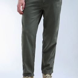 Flying Machine Men Cobain 90's Loose Fit Mid-Rise Trousers-image-32