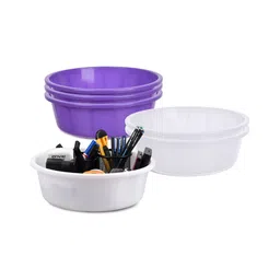 Kuber Industries Purple Set of 6 Regular Desk Organiser Organisers-50