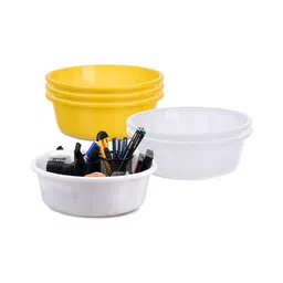 Kuber Industries Yellow Set of 6 Regular Desk Organiser Organisers-36