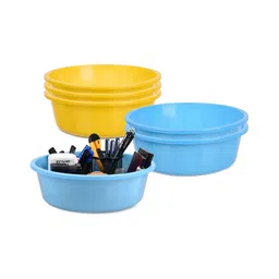 Kuber Industries Yellow Set of 6 Regular Desk Organiser Organisers-47