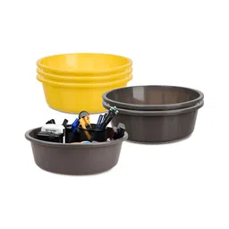 Kuber Industries Yellow Set of 6 Regular Desk Organiser Organisers-49