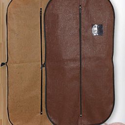 Kuber Industries Brown & Beige 2-Pieces Embossed Storage Organisers-image-25