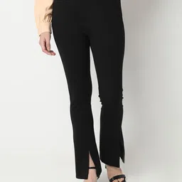 Vero Moda Women Flared High Rise Regular Trouser-image-92