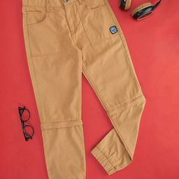 Pantaloons Junior Boys Mid Rise Cotton Joggers-picture-5