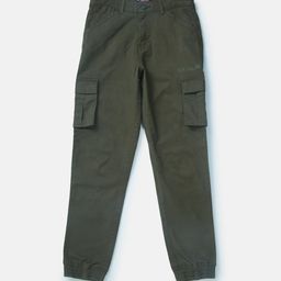 Gini and Jony Boys Mid Rise Cotton Joggers-picture-1