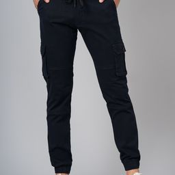 PAUL STREET Men Smart Slim Fit Joggers-image-64